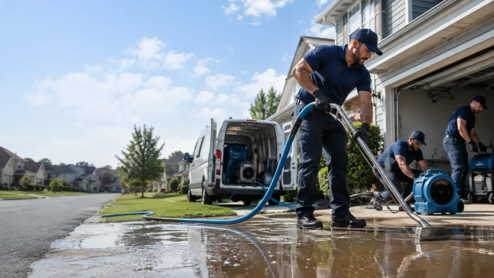 Flood Damage Restoration in Alamo, NV